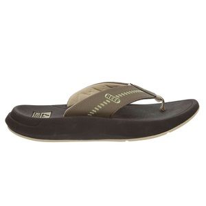 REEF SWELLsole Rover Men's Brown/Tan Memory Foam Flip Flop Sandal